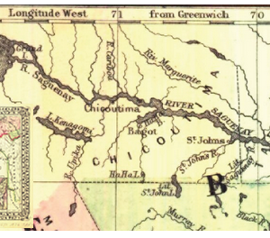 1870 - LA RÉGION DE « CHICOUTIMA »