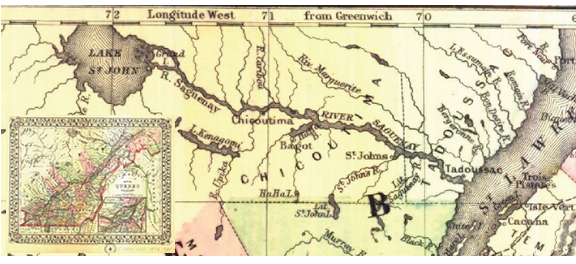 1870 - LA RÉGION DE « CHICOUTIMA »